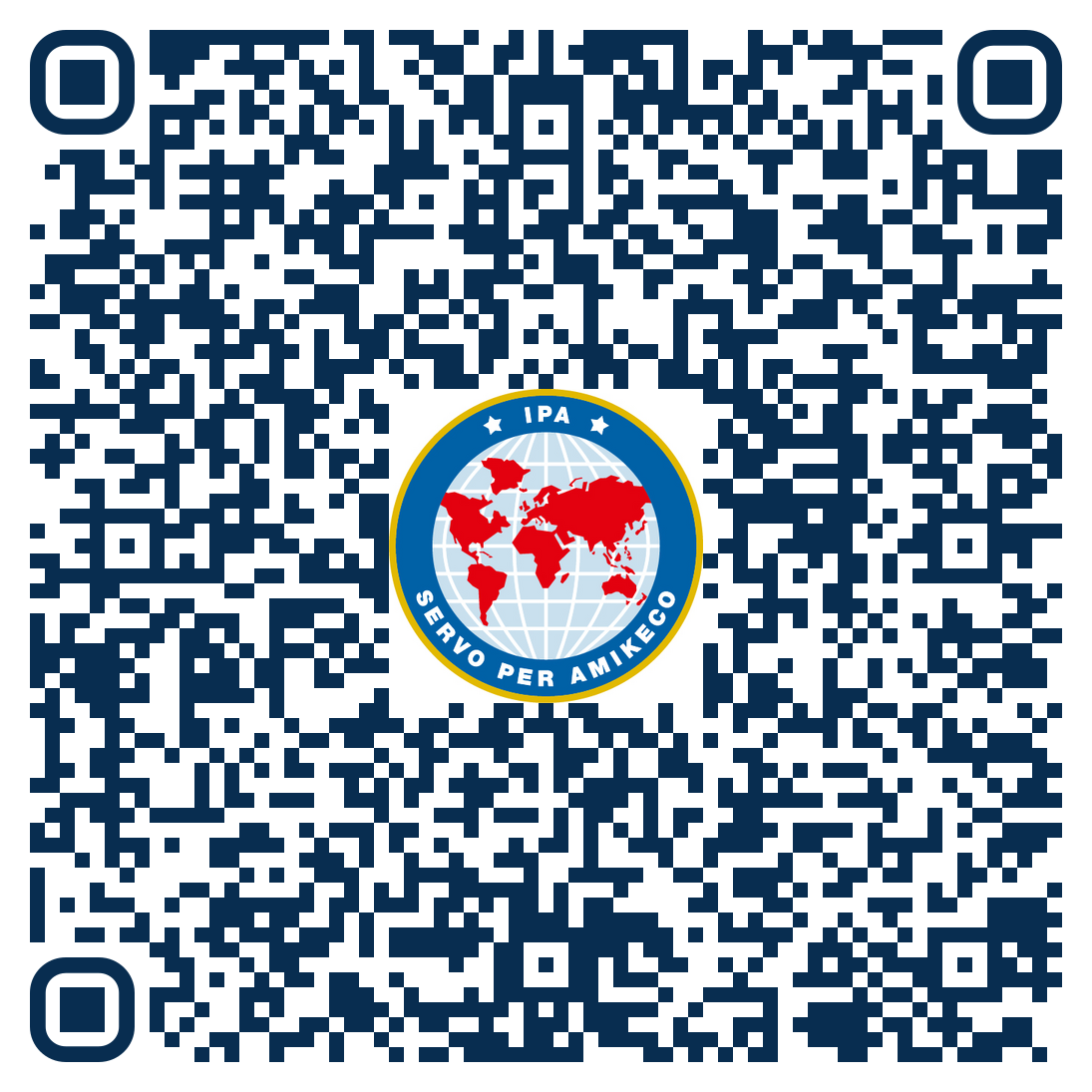 QR-Code zum Online-Antrag der IPA